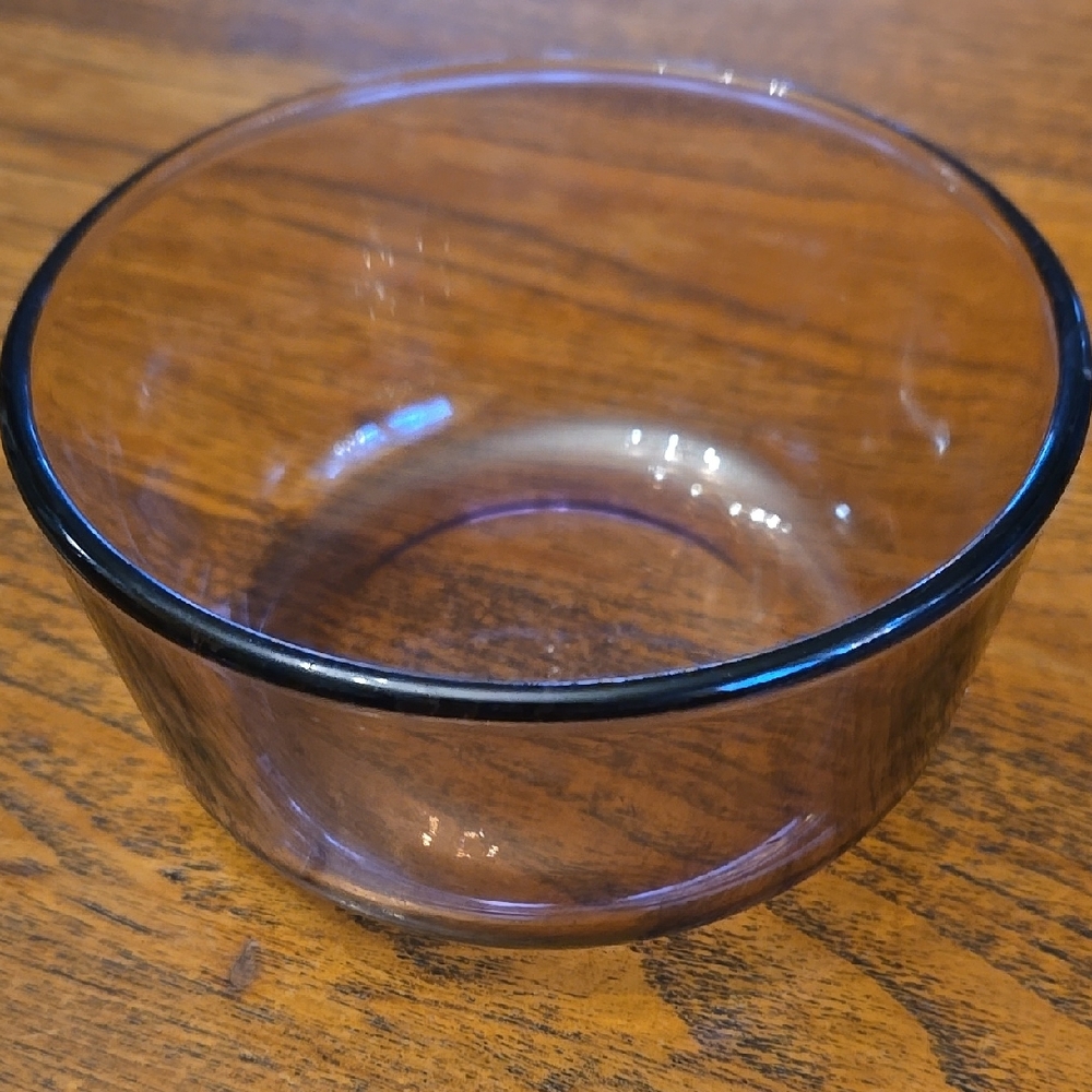 PYREX Purple Glass Bowl